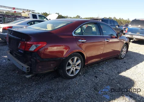 2007 Lexus Es 350 from USA, damaged, VIN JTHBJ46G272080190